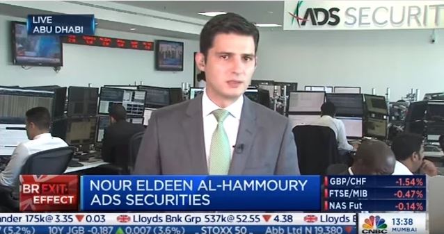 Noureldeen Al-Hammoury on CNBC Europe TV