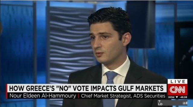 Noureldeen Al-Hammoury on CNN TV